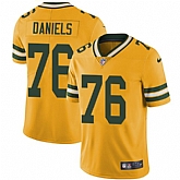 Nike Men & Women & Youth Packers 76 Mike Daniels Yellow NFL Vapor Untouchable Limited Jersey,baseball caps,new era cap wholesale,wholesale hats